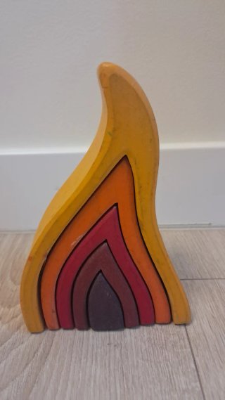 Blocchi di Costruzione Montessori in Legno