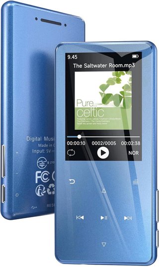 RUIZU 64GB Reproductor MP3 Bluetooth 5.3