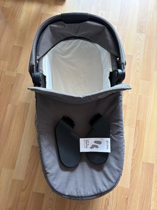 Capazo Cybex Cot S + adaptadores