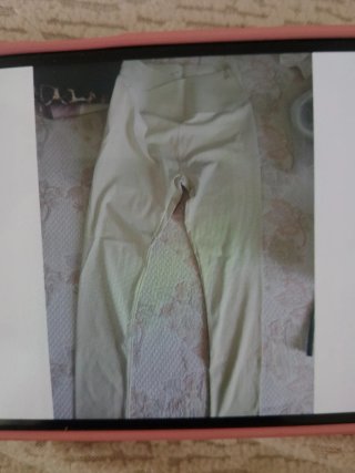 Leggings beige guante marca m L pero es una s M