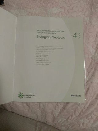 Biologia y geología libro 4eso
