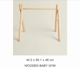 Gimnasio de madera para bebé Zara Home
