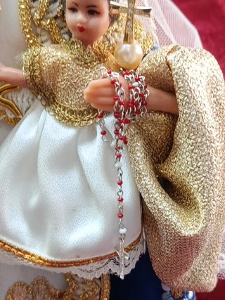 Virgen de cera de los Países Bajos.