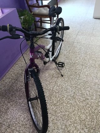 Bicicleta Aluminio 26 Sillín Nuevo con intermitent