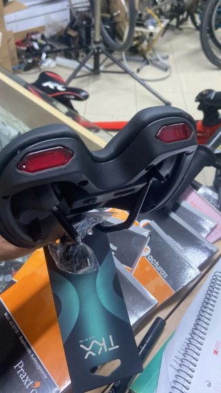Bicicleta Aluminio 26 Sillín Nuevo con intermitent