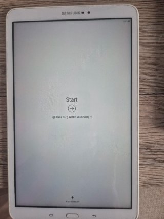Samsung Galaxy Tab A6 10.1 Blanca con  cargador