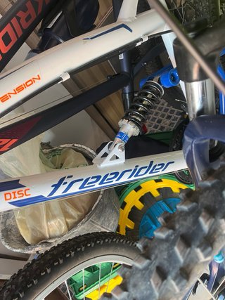 Bicicleta Montaña Freerider Azul