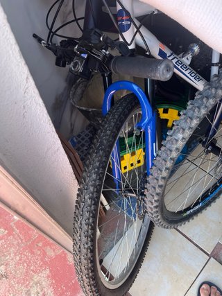 Bicicleta Montaña Freerider Azul