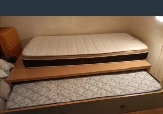 Cama nido Facil Mobel madera y tela
