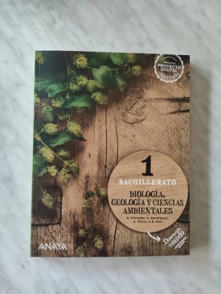 Biología, Geología y Ciencias Ambientales 1 Bac...
