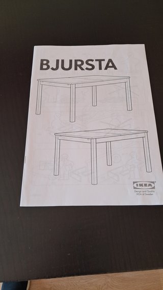 Mesa extensible IKEA BJURSTA 140x84
