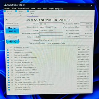 Lexar NQ790 2TB NVMe SSD PCIe G4x4