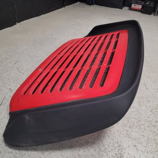 Alerón Porsche 93051202300 Rojo
