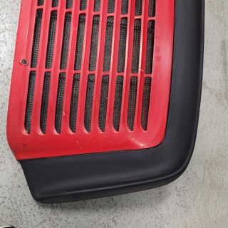 Alerón Porsche 93051202300 Rojo