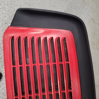 Alerón Porsche 93051202300 Rojo