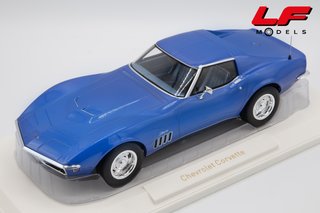 Norev Chevrolet Corvette 1969 Blu 1:18