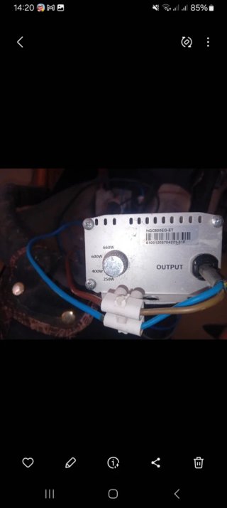 Bombilla Cultivo HPS Power Plant 600W