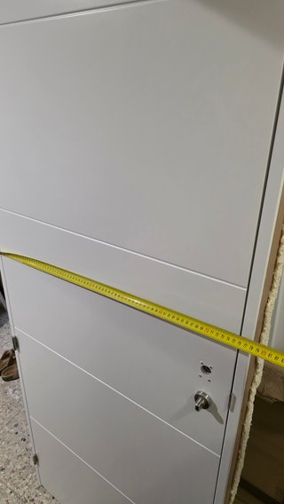 Puerta blanca 72.5 cm