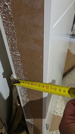 Puerta blanca 72.5 cm