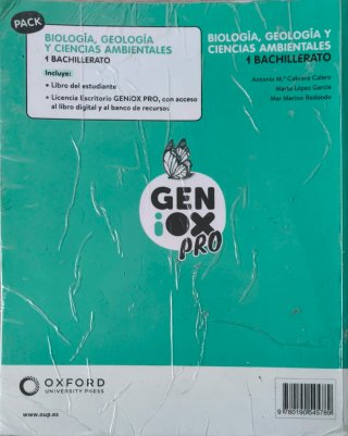 Libro Biología y Geología 1º Bachillerato