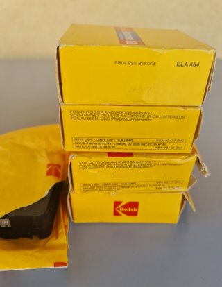 Pack 5 cartuchos Kodak Super 8 Ektachrome 160
