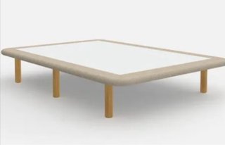 Base Cama 150x190 Beige