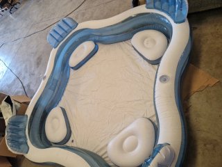 Piscina Hinchable Familiar Intex con Asientos