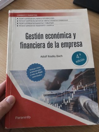 Gestión económica y financiera de la empresa 2026