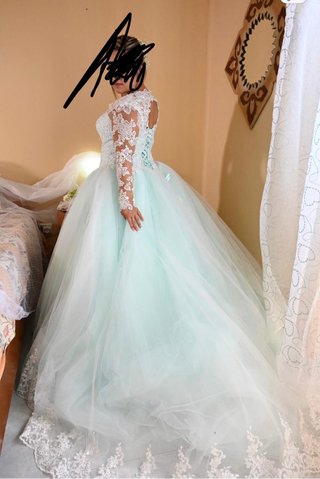 Abito da sposa tiffany con pizzo