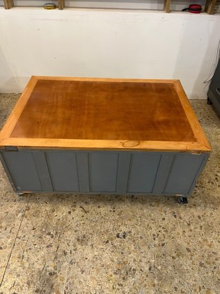 Mueble Planero Antiguo Madera