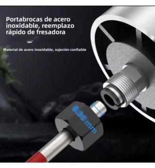 Fresadora Eléctrica 15 Fresas Madera
