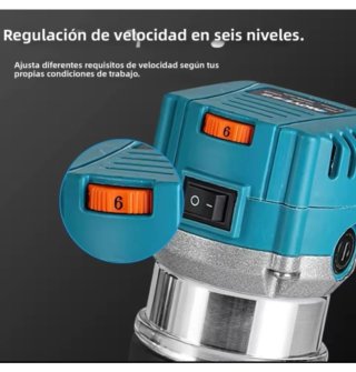 Fresadora Eléctrica 15 Fresas Madera