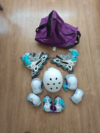 Kit Patinaje Infantil Oxelo Decathlon