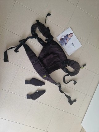 Mochila Portabebés Boba X Negra