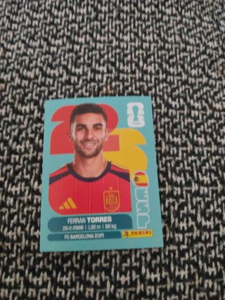 Cromo Ferran Torres Mundial 2026
