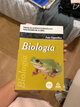 Biología. Prueba de acceso a la Universidad par...