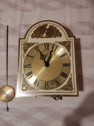 Reloj de pared antiguo Tempus Fugit