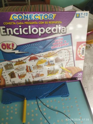 Juego CONECTOR Enciclopedia 7-12 años