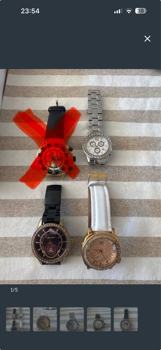 4 Relojes Marc Ecko