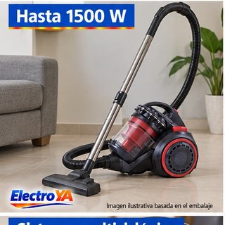 Aspirador Cheffinger CF-VC630 1500 W sin bolsa