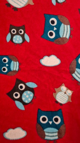 Manta suave con estampado de búhos | Home