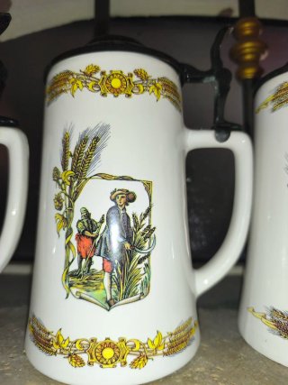 Brocche Splugen in ceramica e metallo
