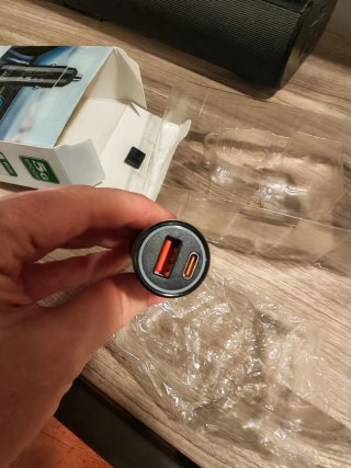 Caricabatterie Auto 48W QC18W+PD30W