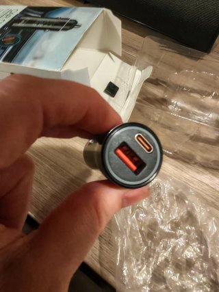 Caricabatterie Auto 48W QC18W+PD30W
