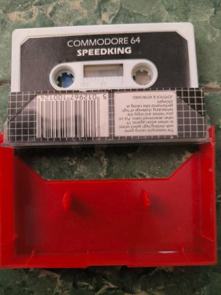 Speed King C64/128 Cassette Juego