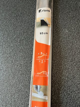 Profilo copri soglia in alluminio 93 cm