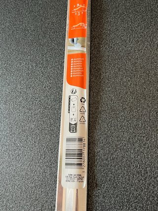 Profilo copri soglia in alluminio 93 cm