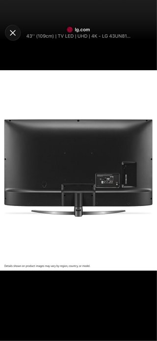 TV LG 43UN81006LB 43 UHD Smart TV