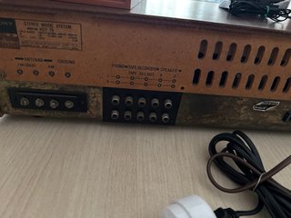 Equipo de música vintage