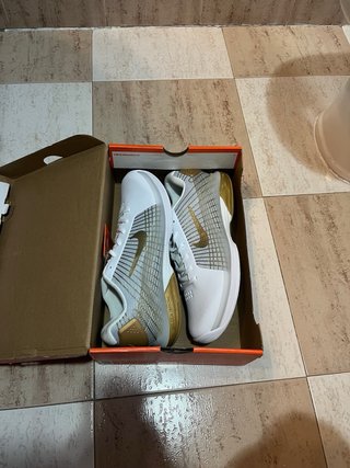 Nike Vapor 12 Hypersmash Oro Blanco